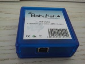 Contrôleur babyfish pour eclairage