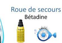 La bétadine en récifal