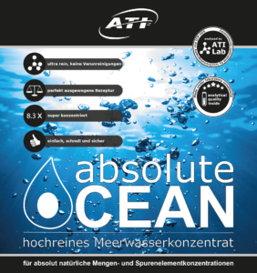 Étiquette du Sel ATI Absolute Ocean