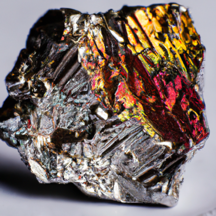 Beryllium, macro element view, award-winning macro photography from magazine,
