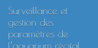 Surveillance et gestion des paramètres de l’aquarium récifal : Corrections et Remerciements
